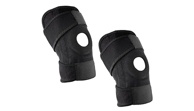Go Groopie 1st Choice Distributions Ltd 2-Pack Neoprene Adjustable Knee Supports