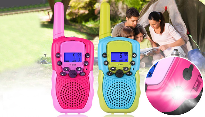 Kid's Toy Walkie-Talkie Set - 3 Colours