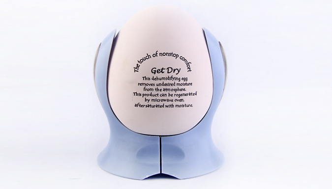 Portable Moisture Absorbing Dehumidifier Egg