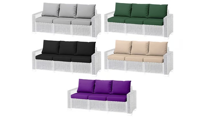 Weather-Resistant Replacement Cushion Pads - for Keter Allibert Rattan Garden Furniture