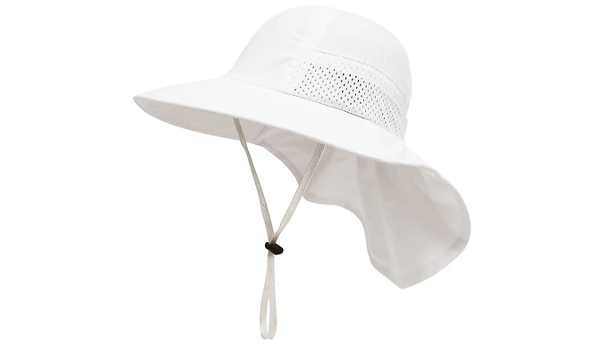 Kid's Wide Brim Foldable Sun Hat  - 6 Colours & 2 Sizes at Go Groopie IE