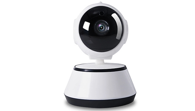 Smartphone-Connected 360° View WiFi Security Camera