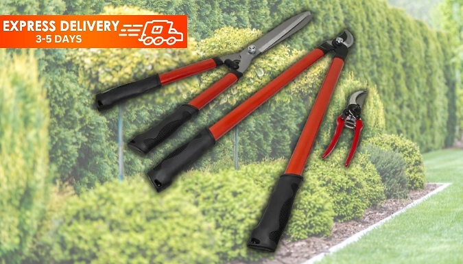 Set of 3 Garden Pruning Tools