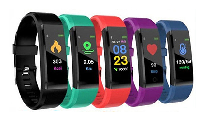 115 Plus 15-in-1 Smart Watch- 5 Colours Deal Price £12.99