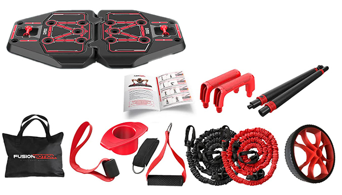 8 Piece Portable Home Gym Workout Equipment