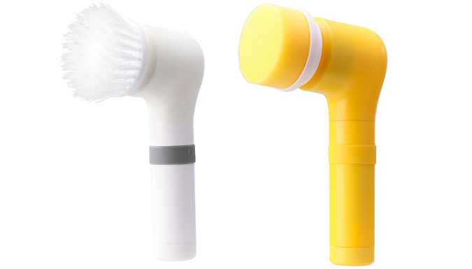 Handheld Electric Cleaning Brush - 5 Brush Heads