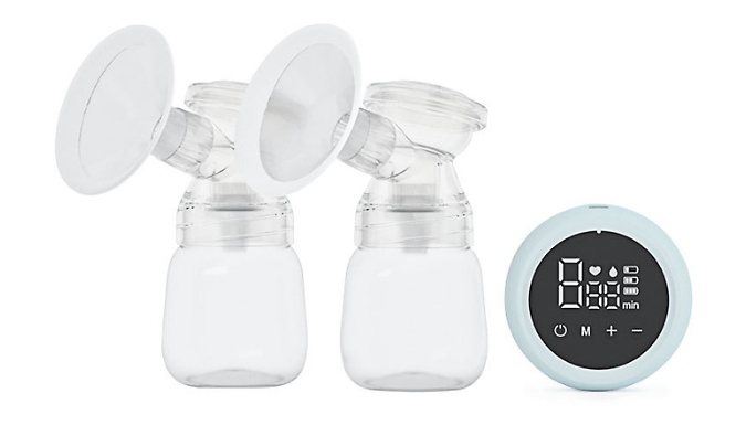 Fully Automatic Double-Sided Breast Pump with LCD Display - 2 Colours!