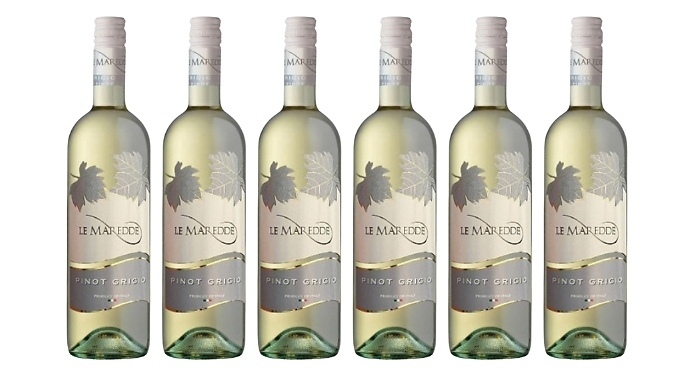 6 Bottles of Le Maredde Pinot Grigio