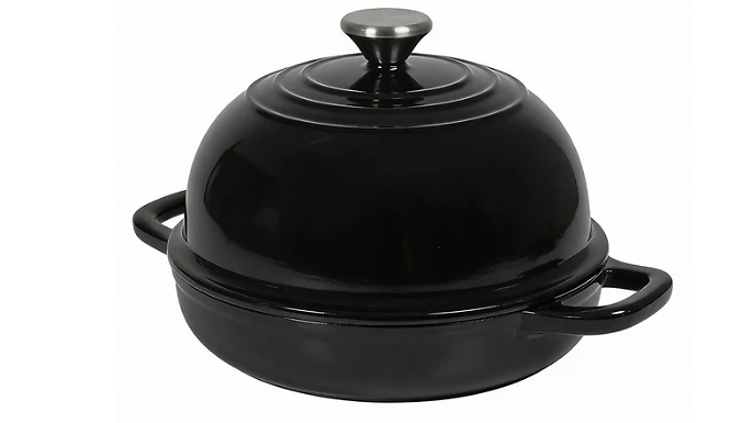 Toque Cast Iron Enamelled Dutch Oven - 24cm Diameter!