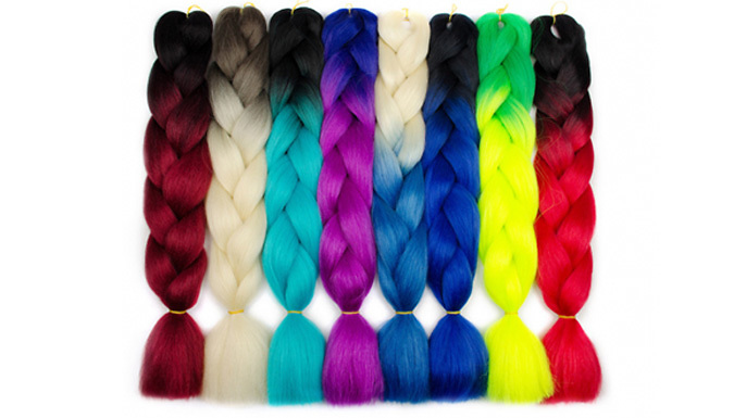 Synthetic Colourful Jumbo Hair Braids - 23 Styles