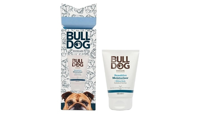 BULLDOG Sensitive Moisturiser Cracker - 100ml