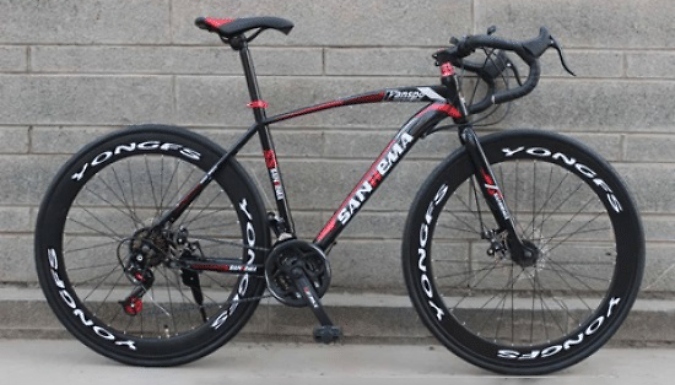 Go Groopie Dealzee Sanhema Road Racing Bike - 2 Colours!