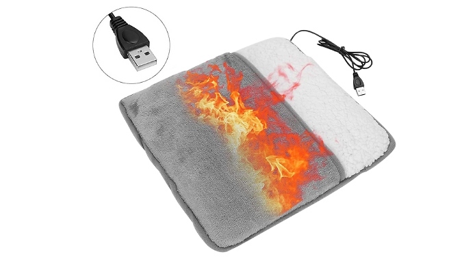 USB Plug-In Flannel Foot Warmer