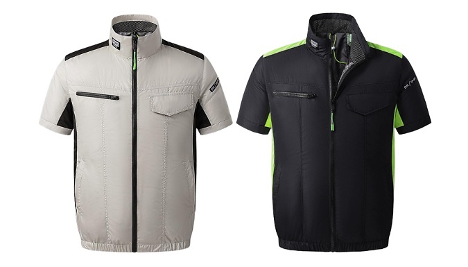 Men's USB Cooling Fan Shirt - 2 Colours & 6 Sizes