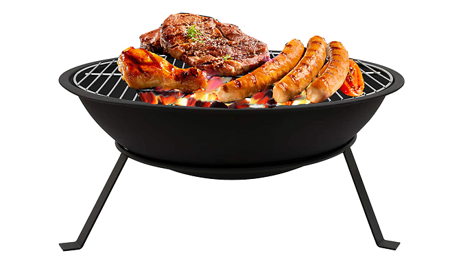 Outdoor Firepit Bowl Barbecue