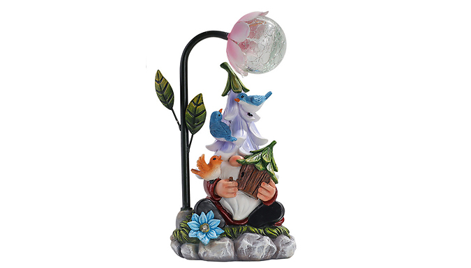 Gnome Reading Solar Powered Light - 2 Colours