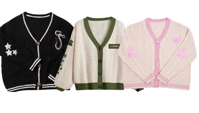 American Style Oversized Cardigan - 5 Colours & 4 Sizes