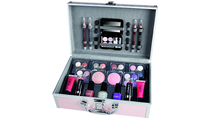 42-Piece Eye Catcher Vanity Case Set