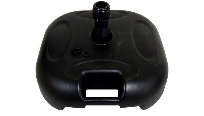 20L Black Plastic Parasol Base
