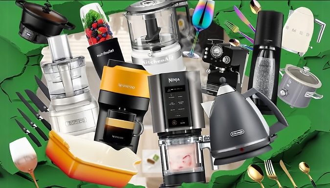 The Premium Kitchen Mystery Deal - Ninja, Le Creuset, KitchenAid, Russell Hobbs & More!