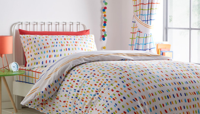 Doodle Design Kids Bedroom Soft Furnishings - 9 Options