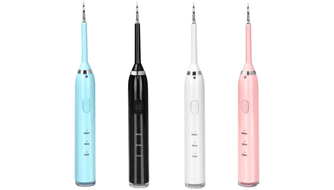 Portable Sonic Dental Tooth Stain Remover - 4 Colours