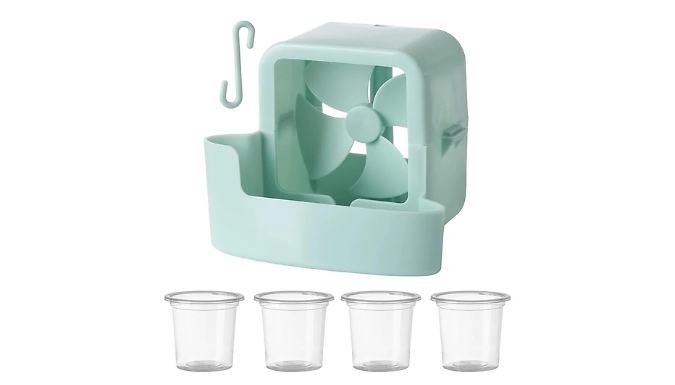 Electric Fan Cooling Ice Holder Accessory - 2 Colours