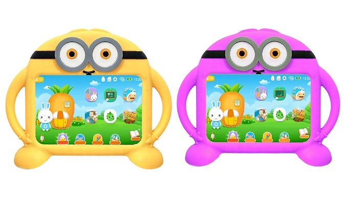 Kids Cartoon 7-inch Android Tablet - 2 Colours