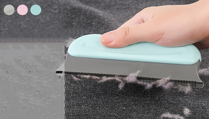Pollyjoy 1 or 3 Pet Hair Remover Brushes - 3 Colours