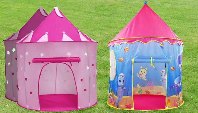 Whooptrading Children’s Foldable Play Tent - 2 Colours