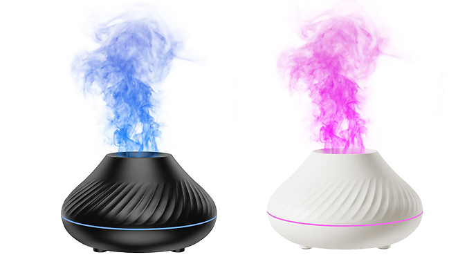 Volcano Essential Oil Aroma Diffuser Lamp - 2 Colours