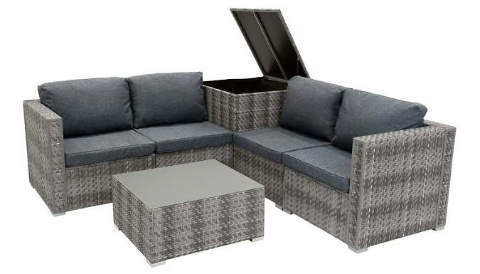 6-Piece Serafina Rattan Modular Furniture Set