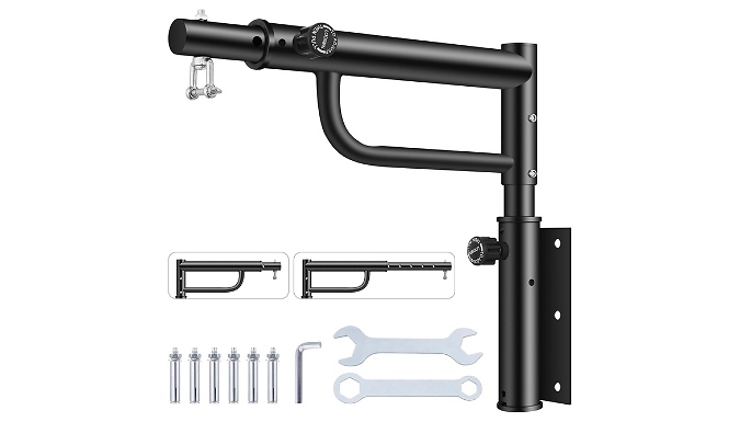 Wall-Mounted Punch Bag Adjustable Bracket 