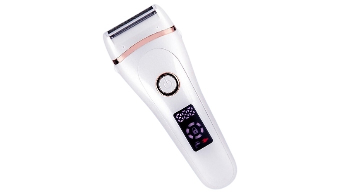 3-in-1 Wet & Dry Rechargeable LCD Shaver - 2 Colours