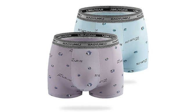 4-Piece Men's Boxers Set - 2 Options, 5 Sizes. at Go Groopie IE