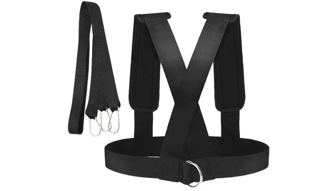 Speed & Strength Training Resistance Harness with Pull Straps