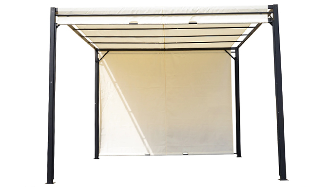 3m x 3m Retractable Pergola Canopy