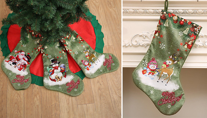 Christmas Gift Stocking - 3 Designs
