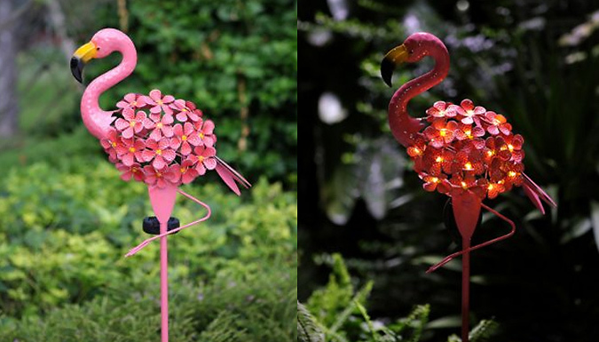 Supertrendinuk Solar Flamingo Light