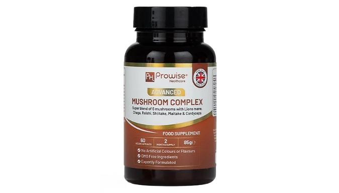 Nutrient Rich & Protein Packed Advanced Mushroom Complex!