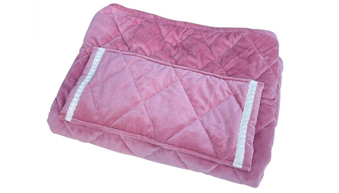 Portable USB Heated Blanket - 4 Colours