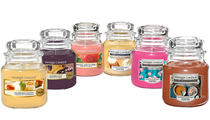 Yankee Candle Home Inspiration Gift Set – 6 x 104g Jars