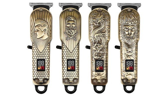 Rechargeable Electric Hair Clipper - 4 Designs!