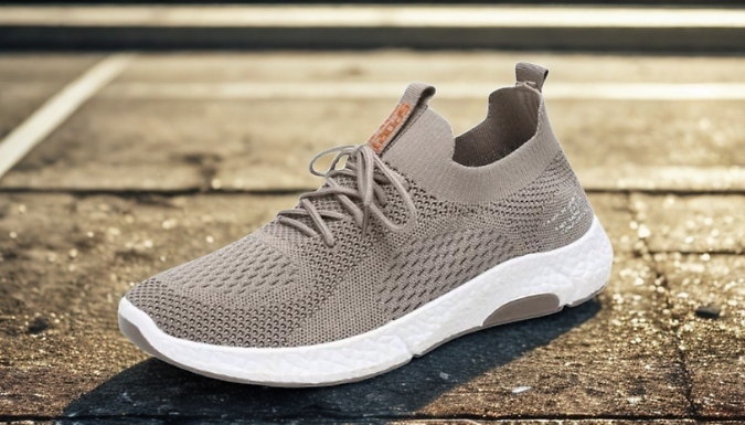 Breathable Mesh Slip-On Running Shoes - 2 Colours, 6 Sizes