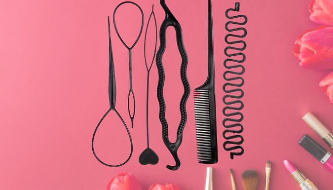 18-Piece Magic Hair Styling Tool Set from Go Groopie