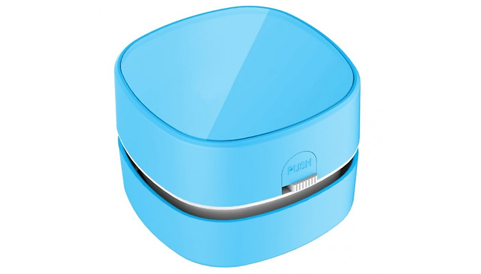 Charging or Battery-Powered Mini Desktop Vacuum Cleaner - 5 Colours