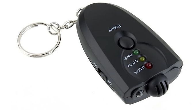 Portable Breathalyser with LED Indicator