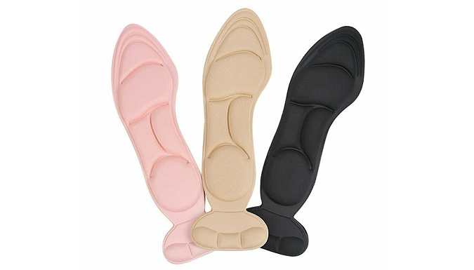 2-In-1 High-Heeled Shoe Insoles - 3 Colours
