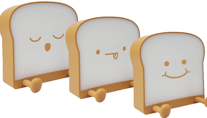 USB Bread Night Light - 3 Designs