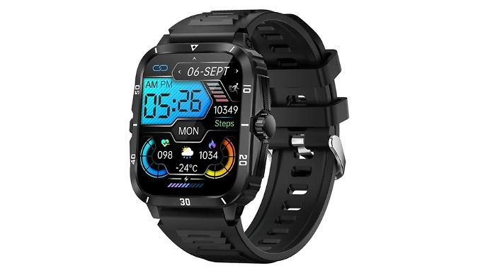 Outdoor Military Smart Watch from Go Groopie IE